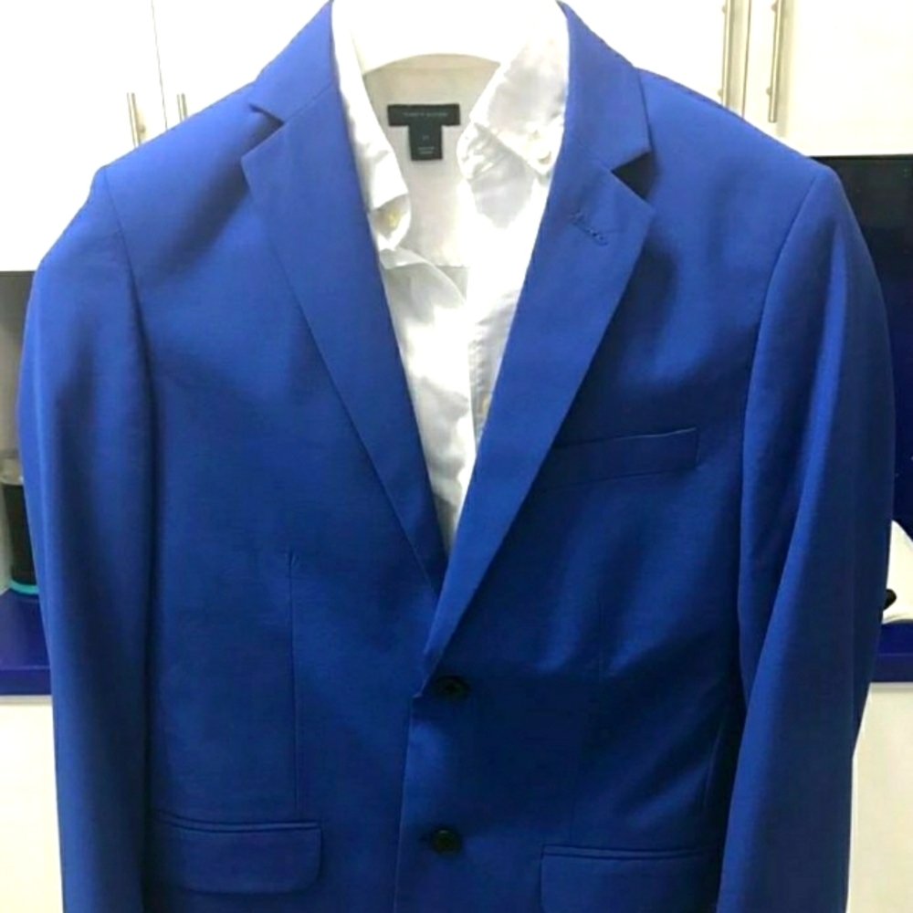 Entire Royal Blue Calvin Klein Boy Suit 14